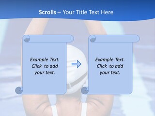 Athletic Girl Woman PowerPoint Template