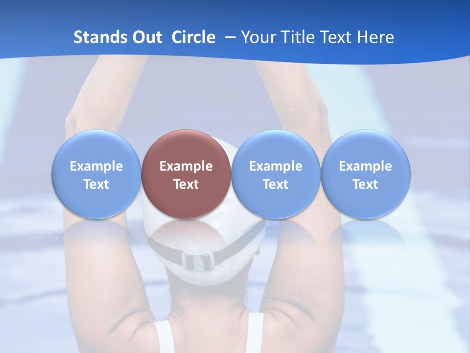 Athletic Girl Woman PowerPoint Template