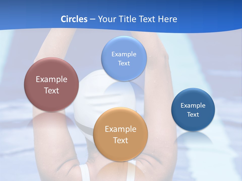 Athletic Girl Woman PowerPoint Template