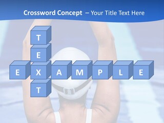 Athletic Girl Woman PowerPoint Template