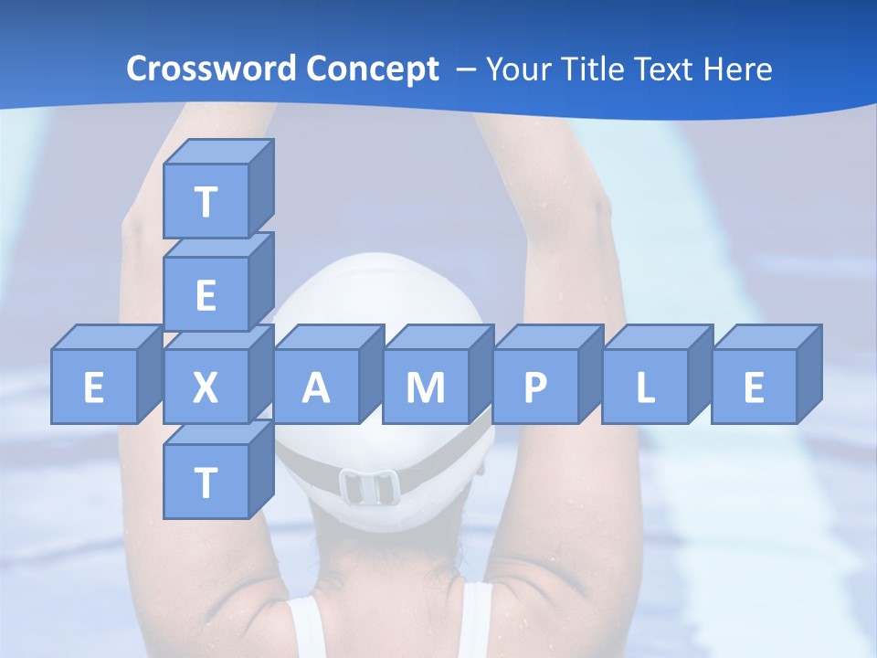 Athletic Girl Woman PowerPoint Template