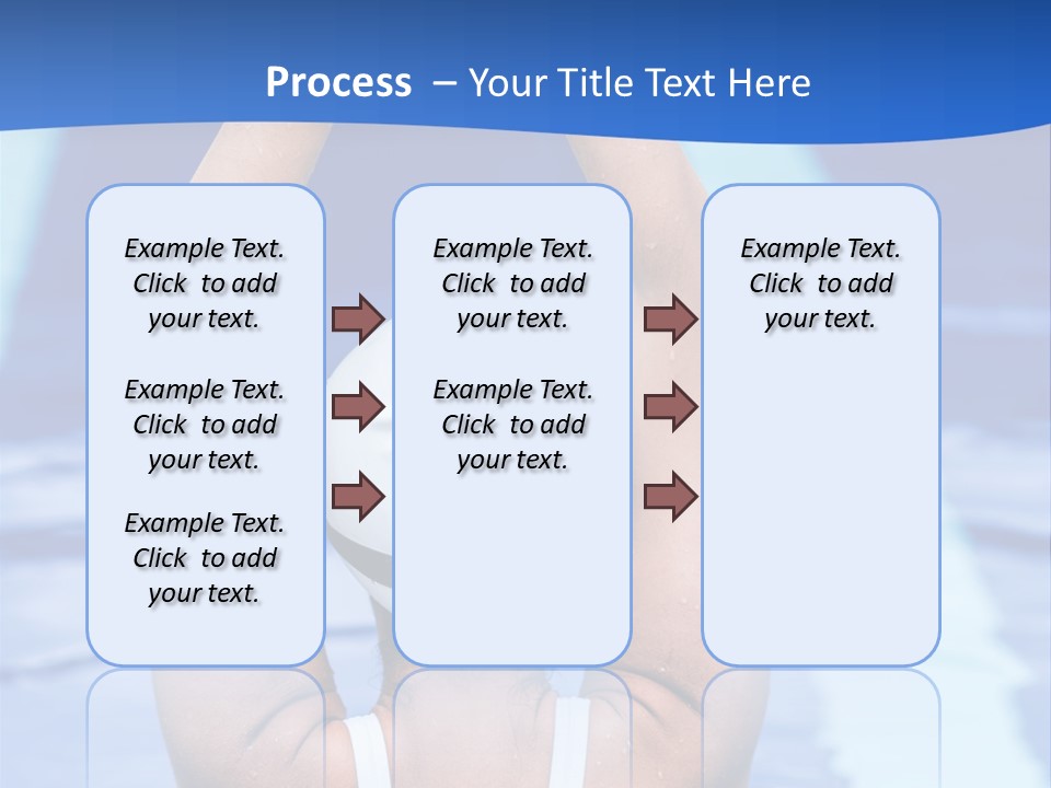 Athletic Girl Woman PowerPoint Template