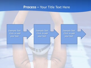 Athletic Girl Woman PowerPoint Template