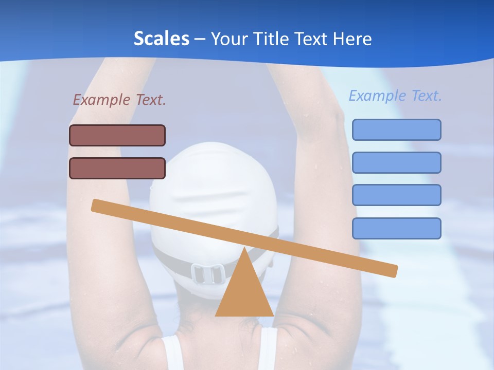 Athletic Girl Woman PowerPoint Template