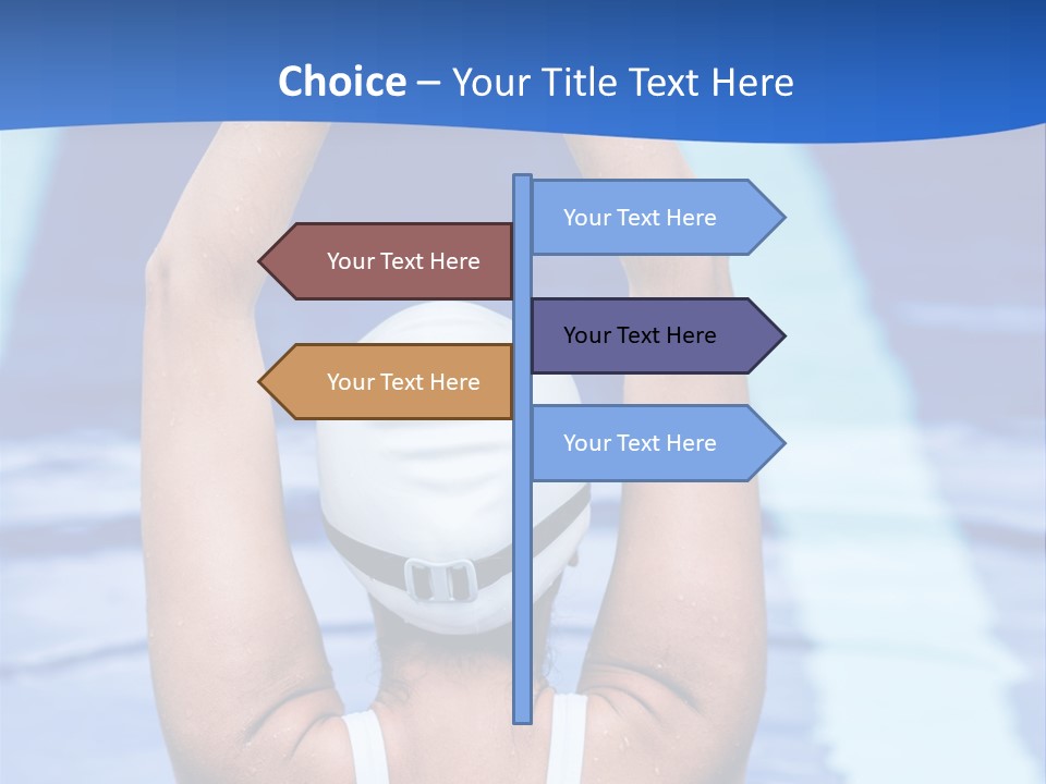 Athletic Girl Woman PowerPoint Template