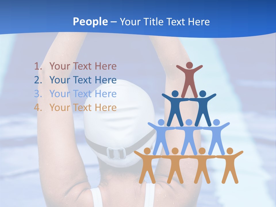 Athletic Girl Woman PowerPoint Template