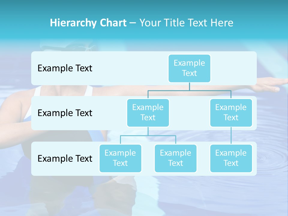 Sportive Goggles Synchronized PowerPoint Template