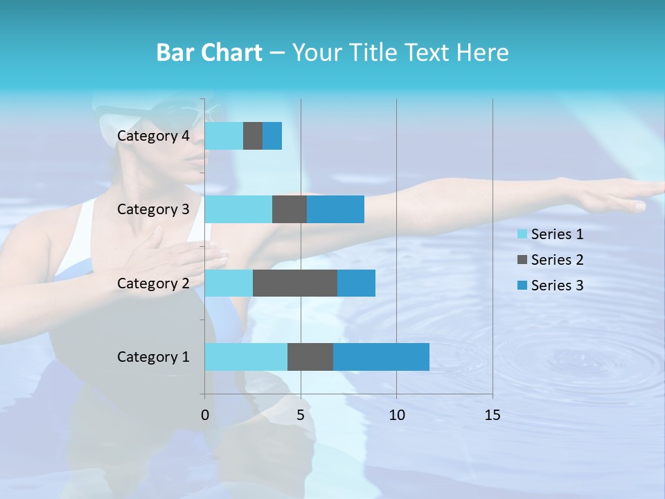 Sportive Goggles Synchronized PowerPoint Template