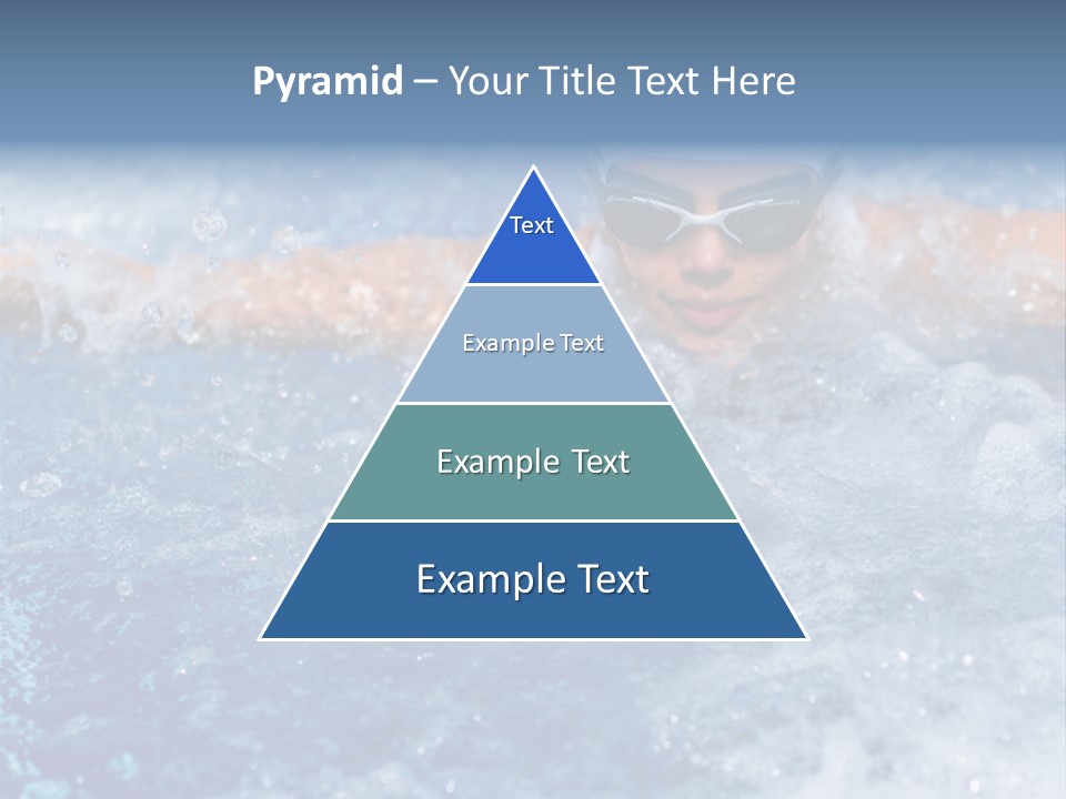 Young Swimmer Female PowerPoint Template