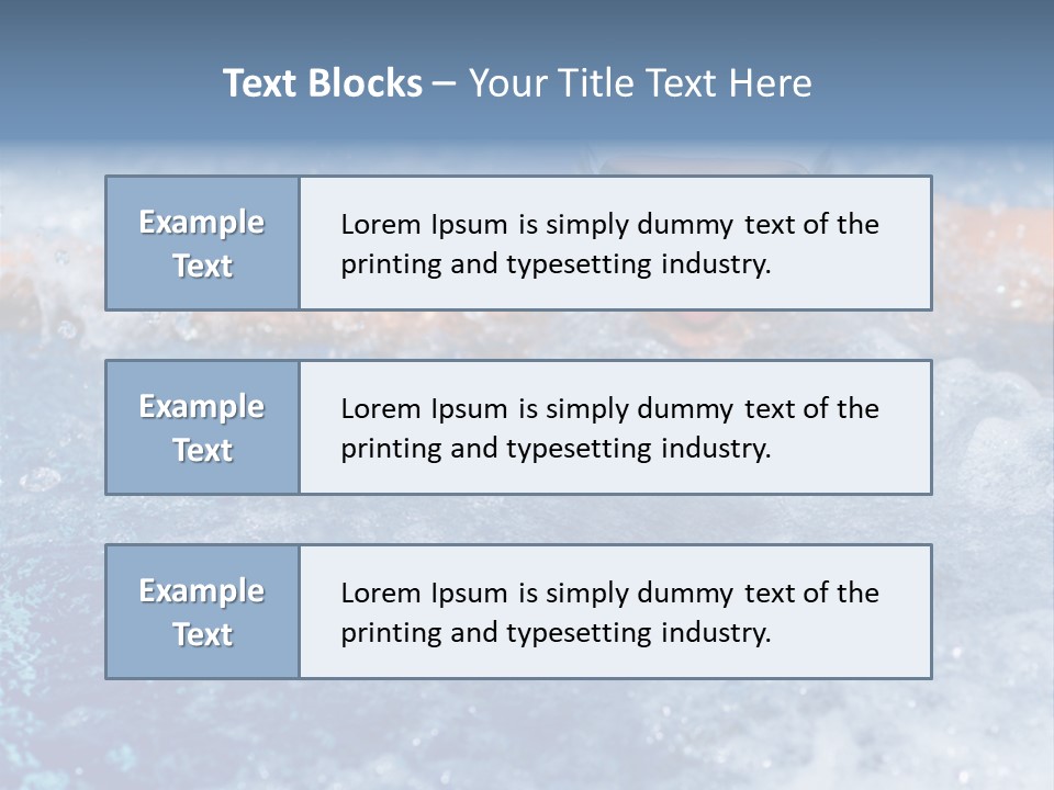 Young Swimmer Female PowerPoint Template