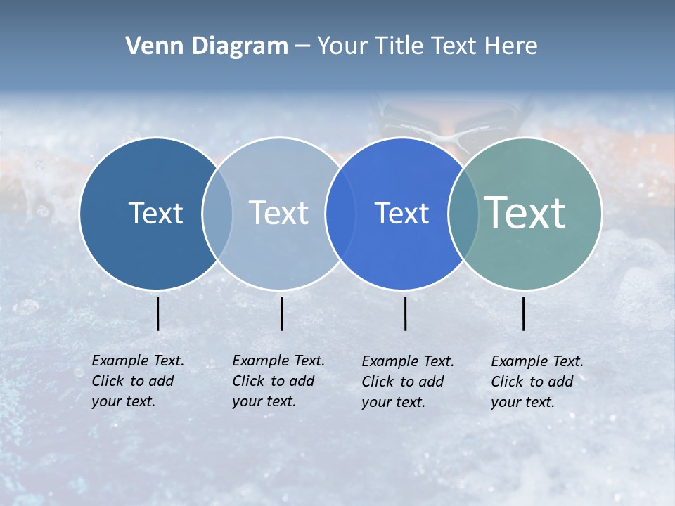 Young Swimmer Female PowerPoint Template