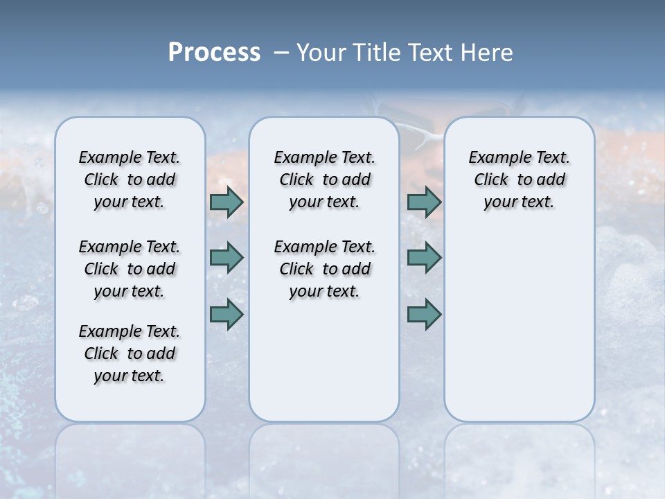 Young Swimmer Female PowerPoint Template
