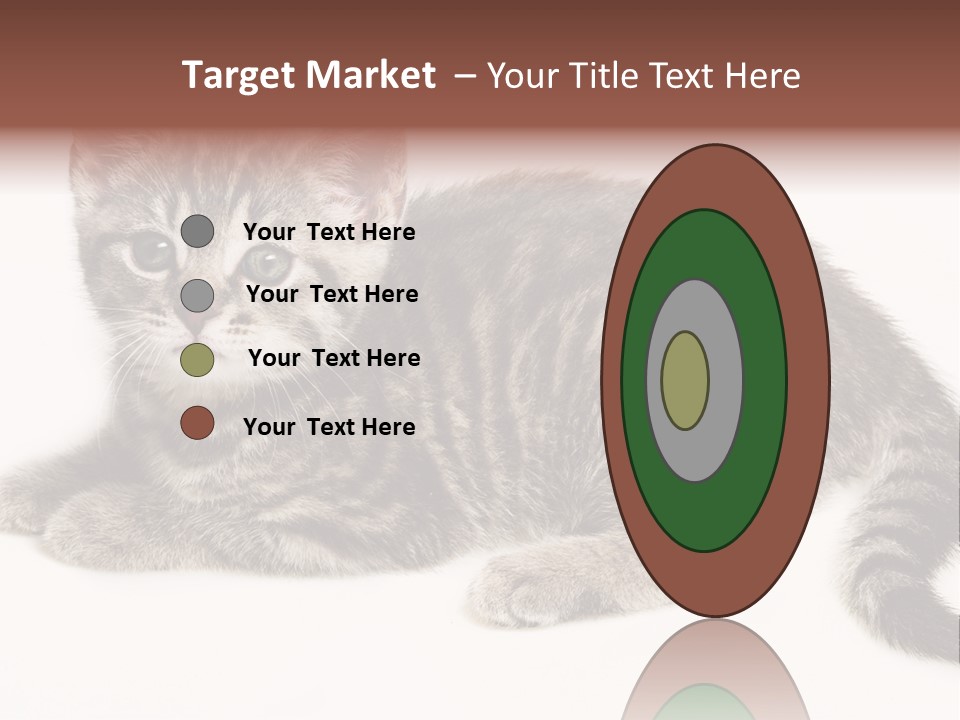 Isolated Detail Close Up Grey PowerPoint Template