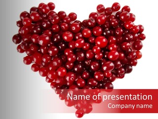 Mossberry Freshness Pile PowerPoint Template