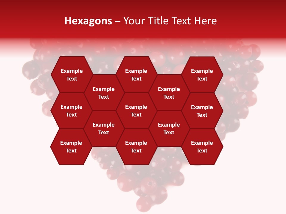 Mossberry Freshness Pile PowerPoint Template