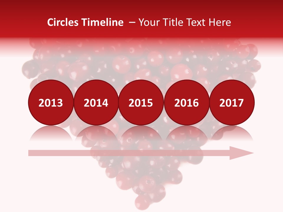 Mossberry Freshness Pile PowerPoint Template