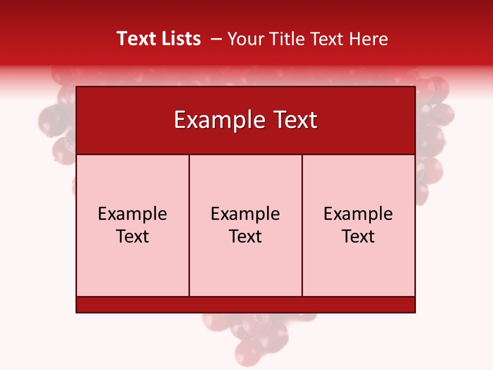 Mossberry Freshness Pile PowerPoint Template