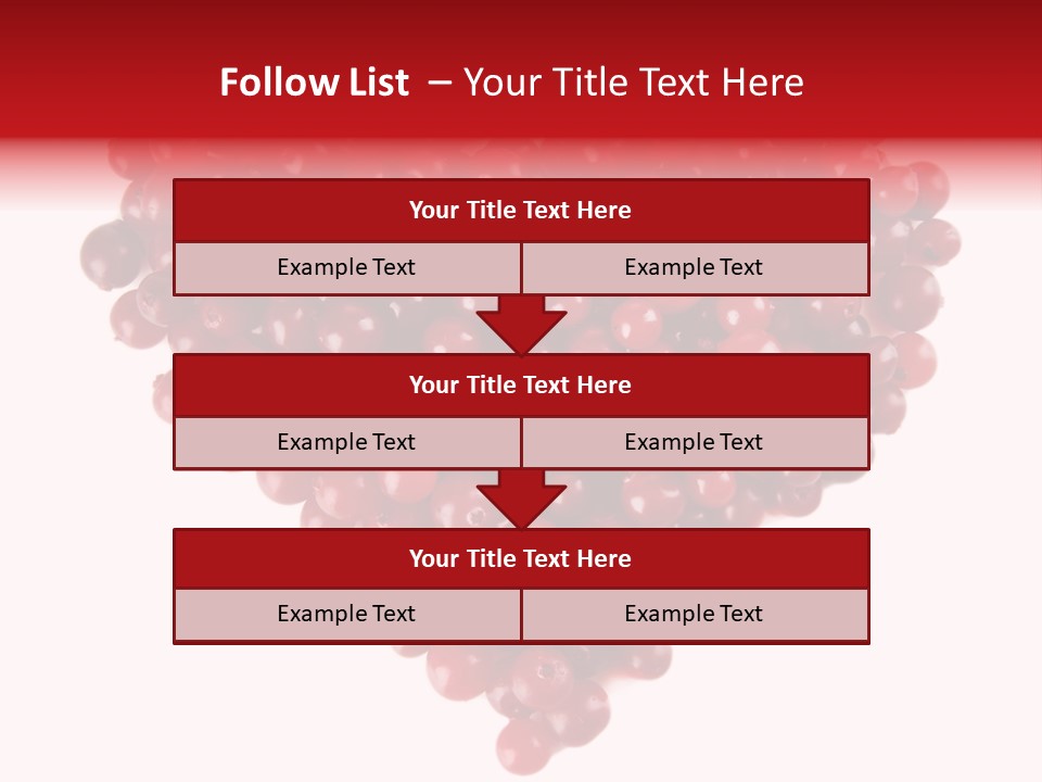 Mossberry Freshness Pile PowerPoint Template