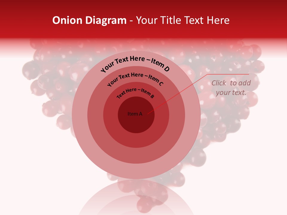 Mossberry Freshness Pile PowerPoint Template