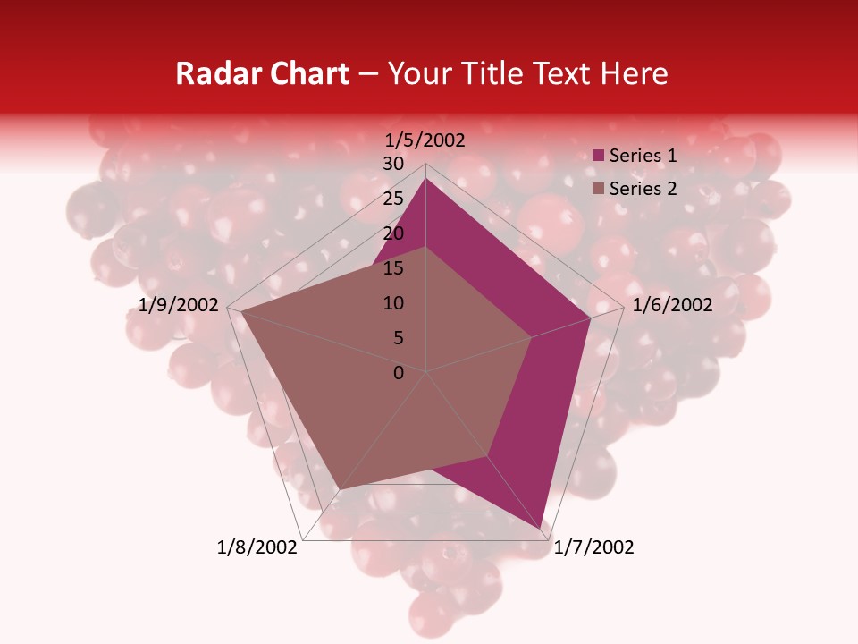 Mossberry Freshness Pile PowerPoint Template