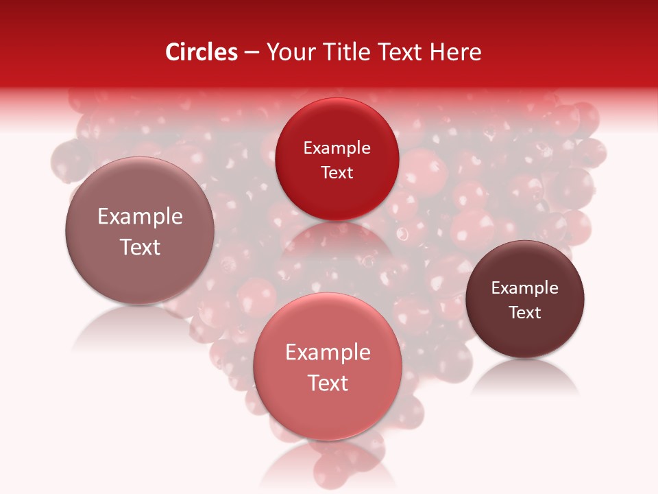 Mossberry Freshness Pile PowerPoint Template