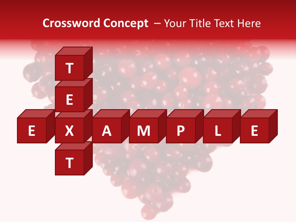 Mossberry Freshness Pile PowerPoint Template