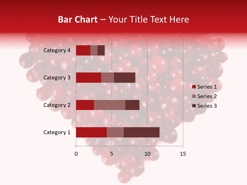 Mossberry Freshness Pile PowerPoint Template