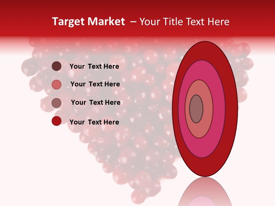 Mossberry Freshness Pile PowerPoint Template