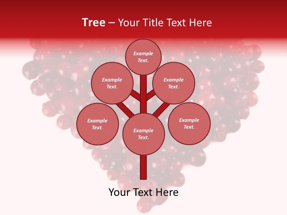 Mossberry Freshness Pile PowerPoint Template