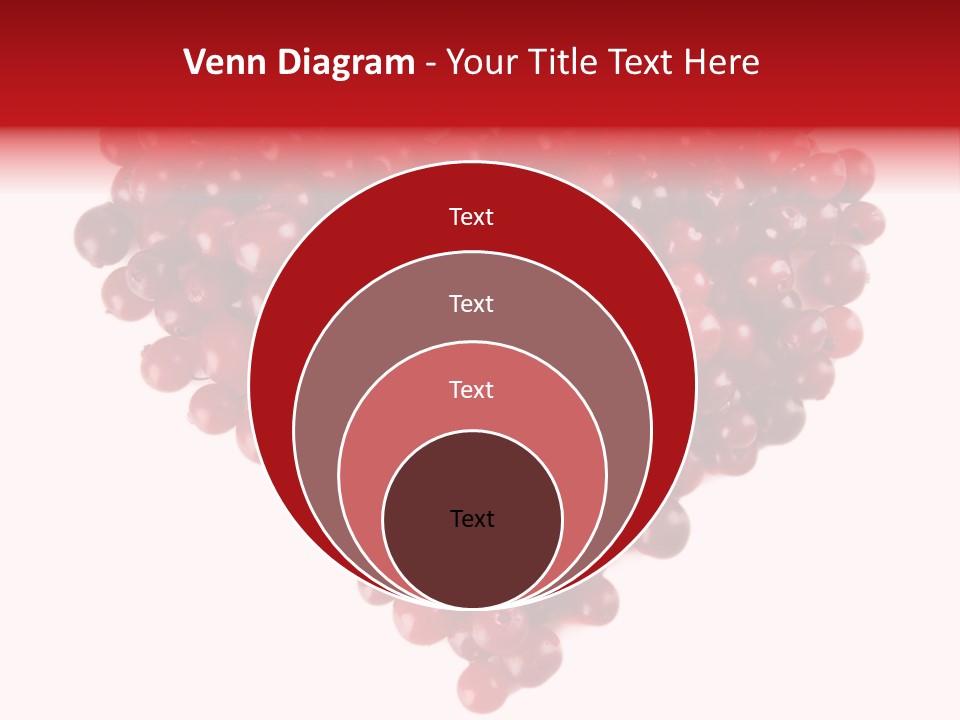Mossberry Freshness Pile PowerPoint Template