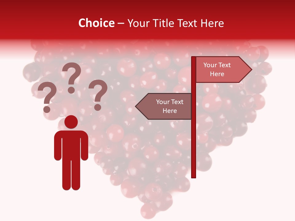 Mossberry Freshness Pile PowerPoint Template