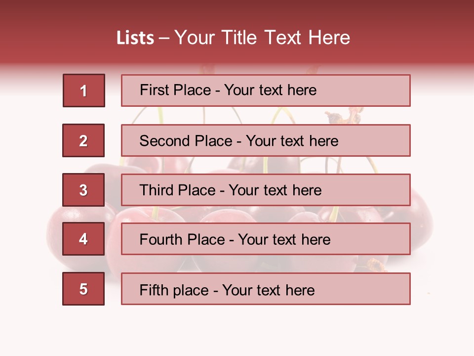 Acidic Ingredient White PowerPoint Template