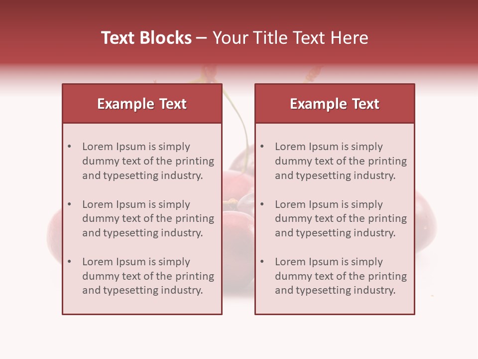 Acidic Ingredient White PowerPoint Template