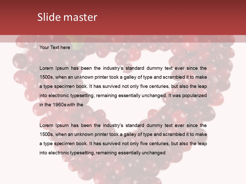 Mossberry Mint Bright PowerPoint Template