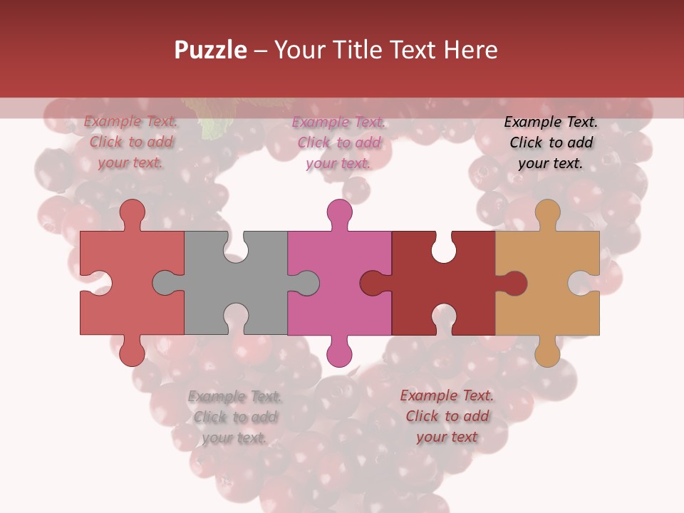 Mossberry Mint Bright PowerPoint Template