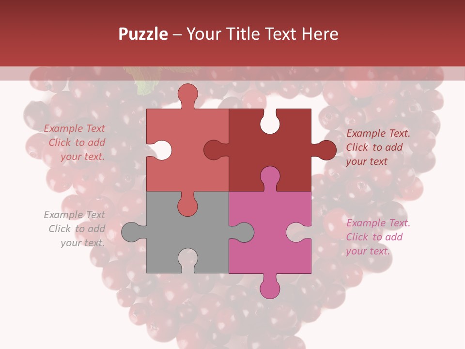 Mossberry Mint Bright PowerPoint Template