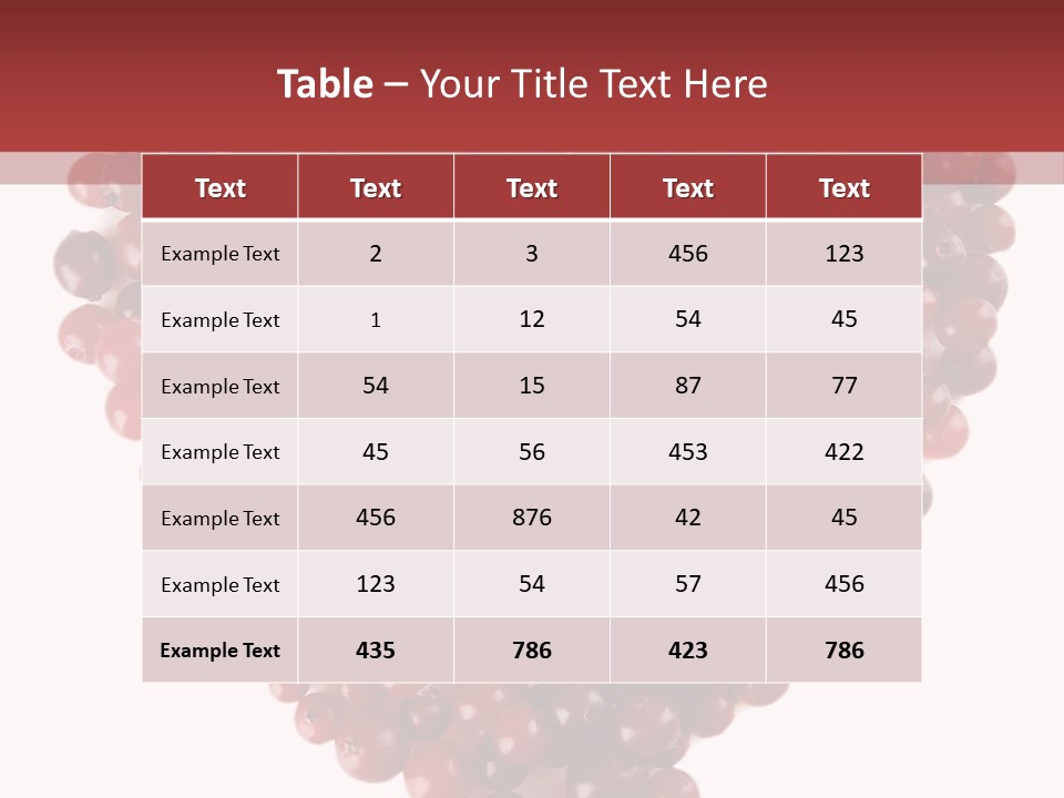 Mossberry Mint Bright PowerPoint Template