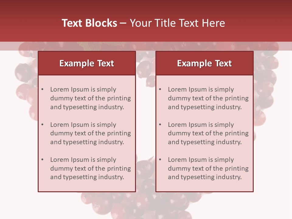 Mossberry Mint Bright PowerPoint Template