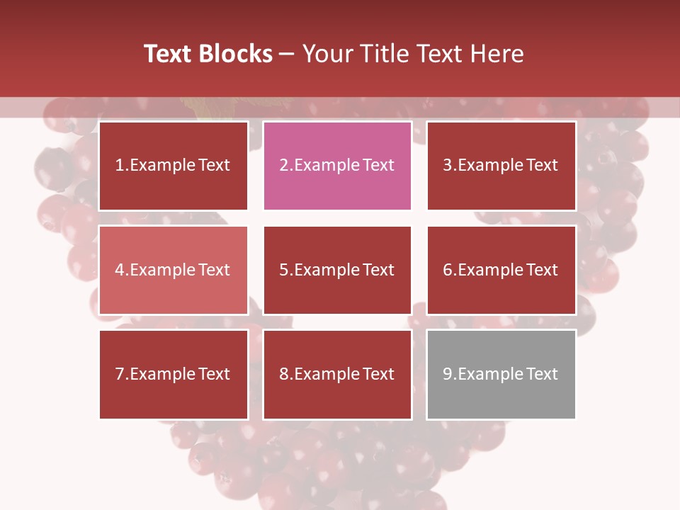 Mossberry Mint Bright PowerPoint Template