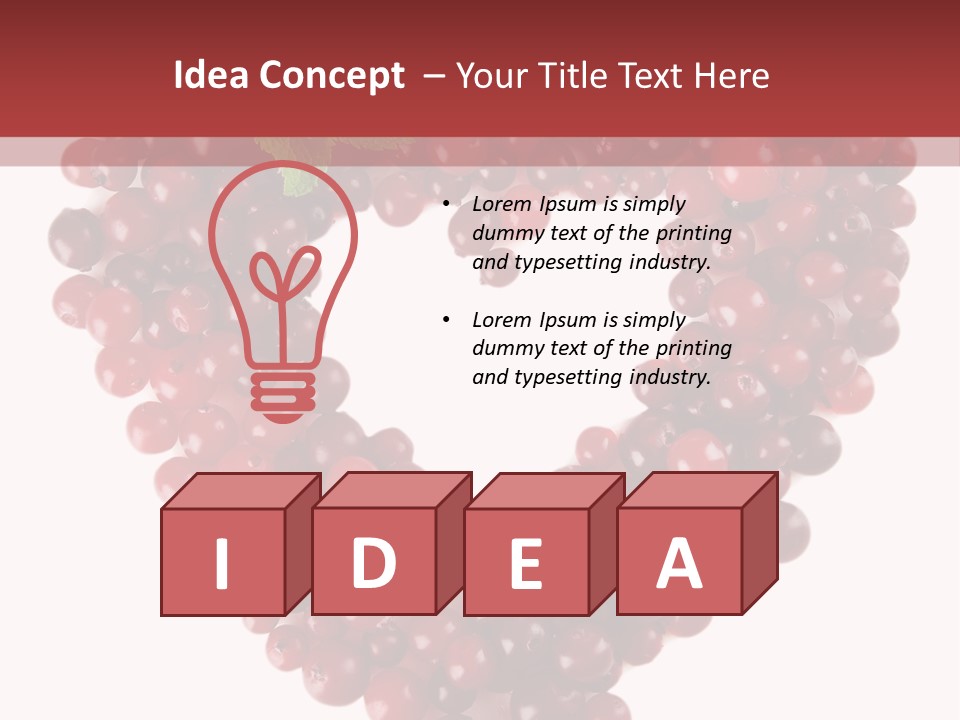 Mossberry Mint Bright PowerPoint Template