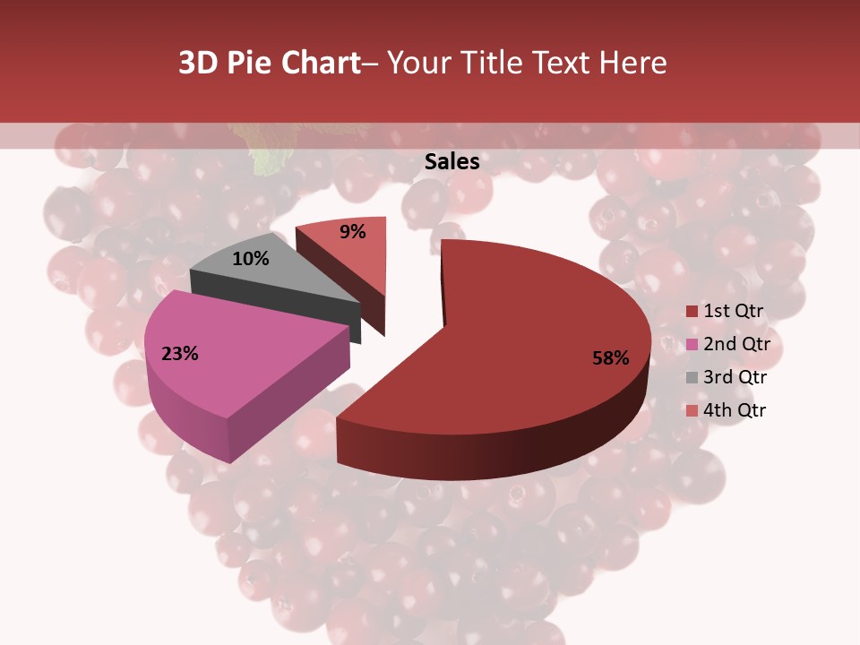 Mossberry Mint Bright PowerPoint Template