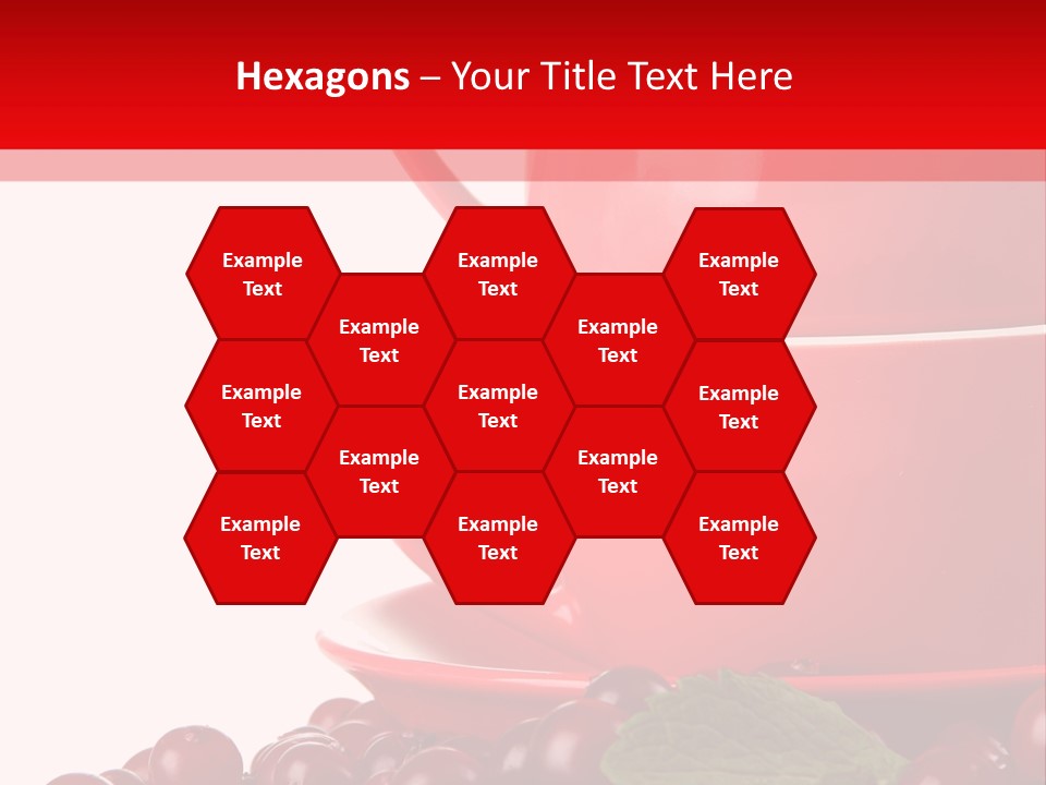 White Tasty Healthy PowerPoint Template