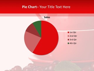 White Tasty Healthy PowerPoint Template