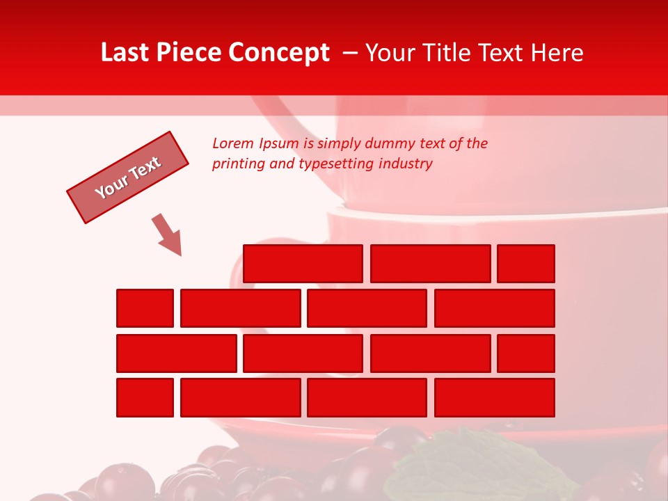 White Tasty Healthy PowerPoint Template