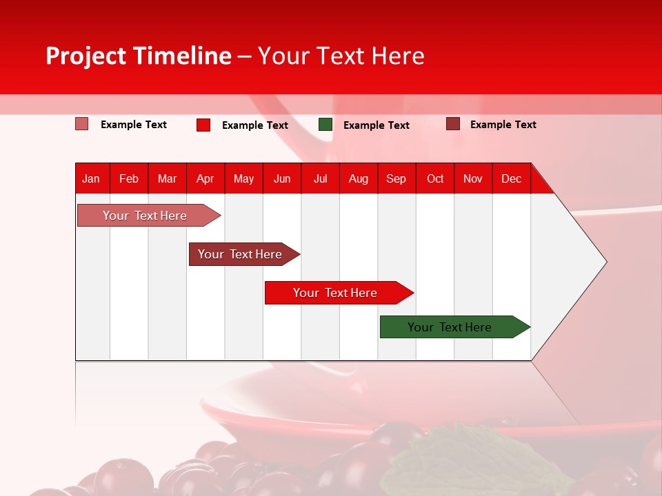 White Tasty Healthy PowerPoint Template