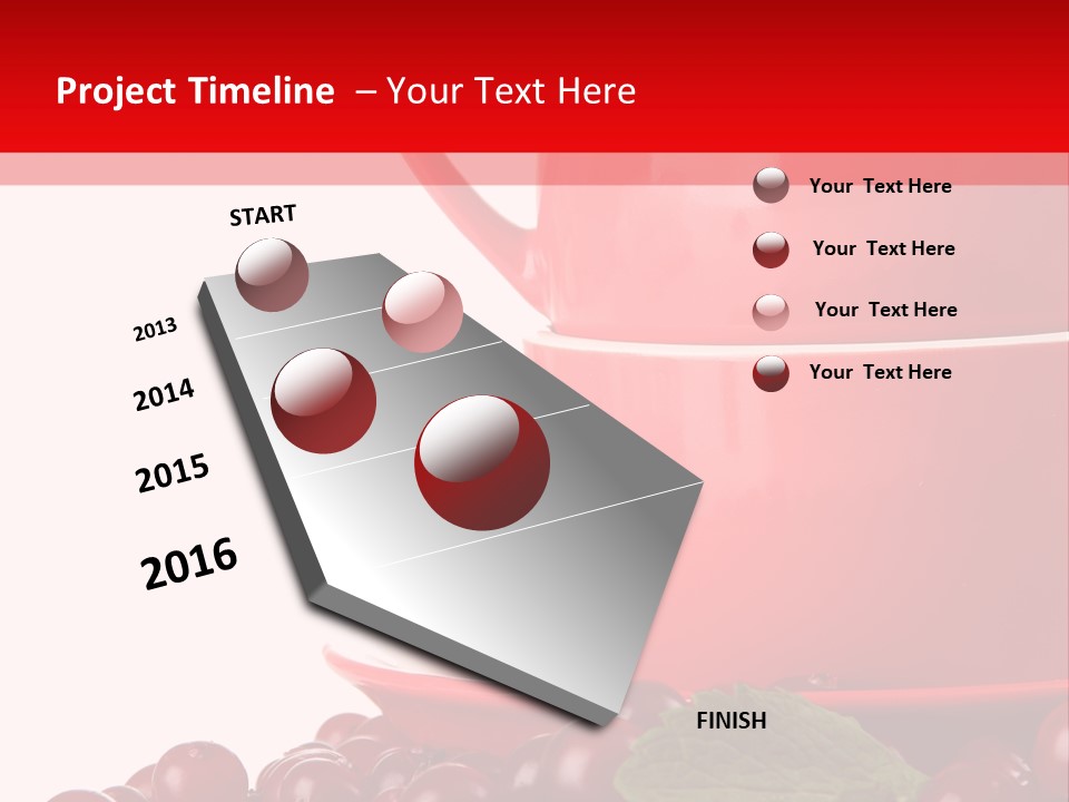 White Tasty Healthy PowerPoint Template