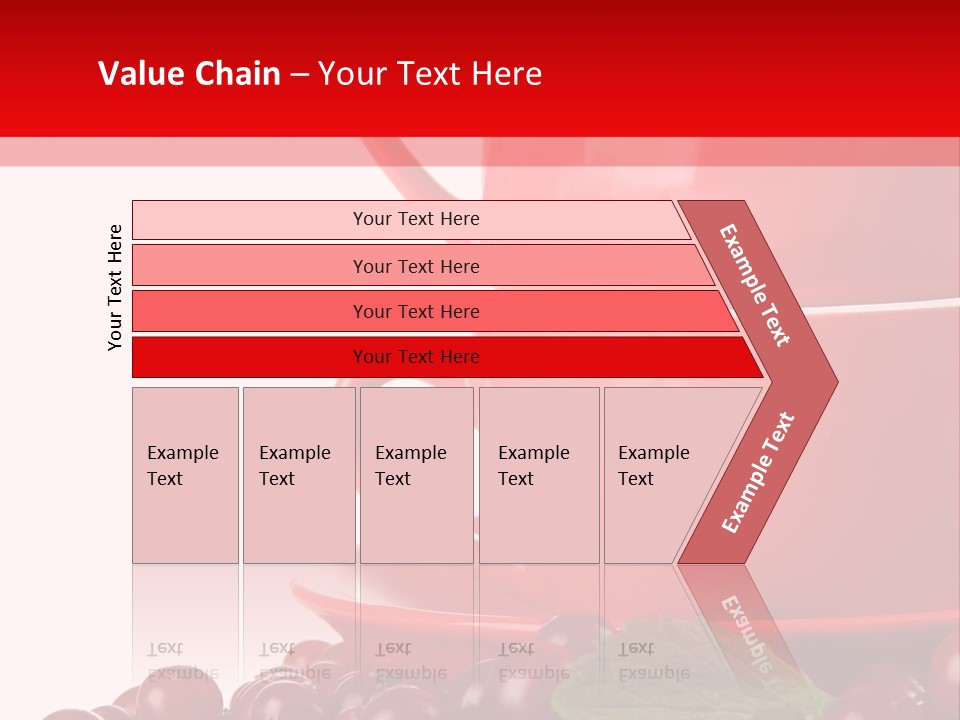 White Tasty Healthy PowerPoint Template