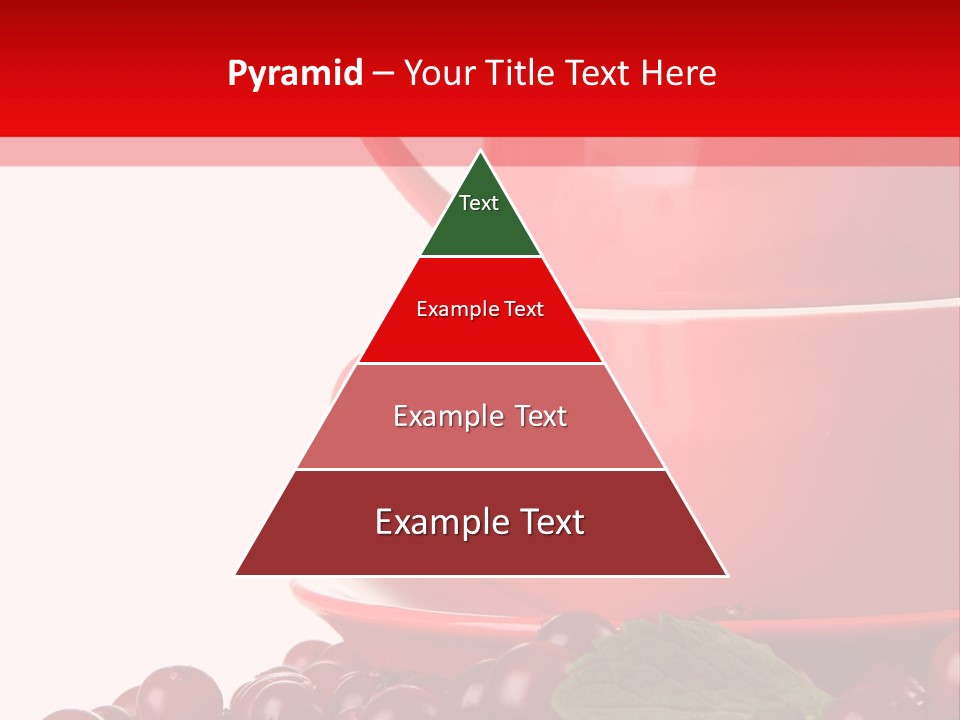 White Tasty Healthy PowerPoint Template