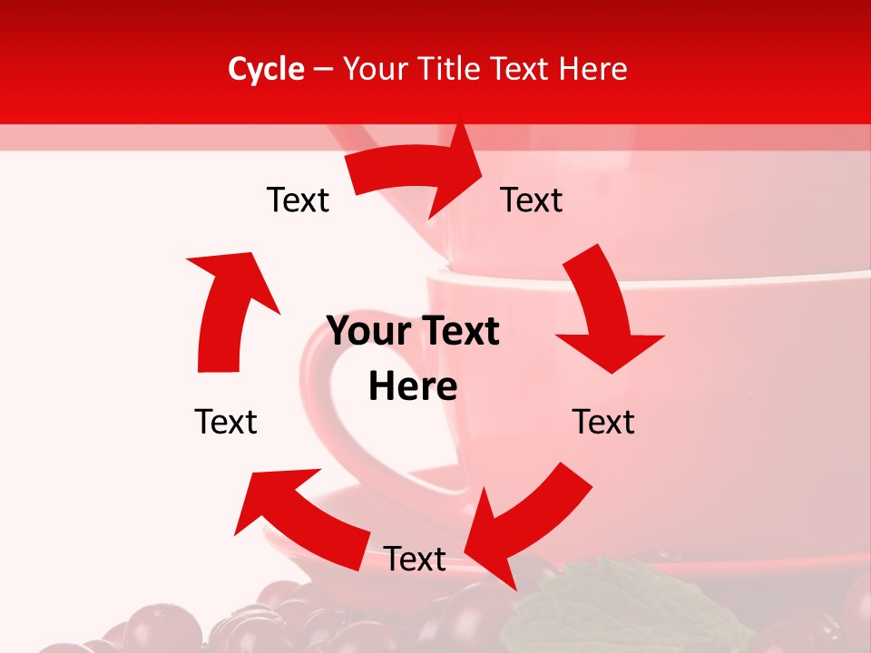 White Tasty Healthy PowerPoint Template