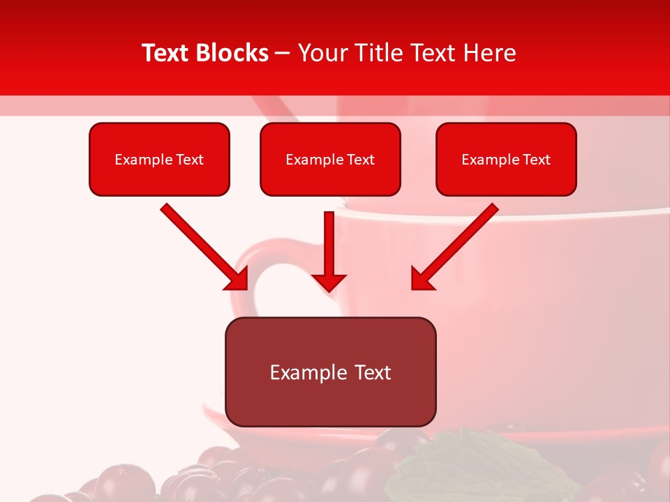 White Tasty Healthy PowerPoint Template